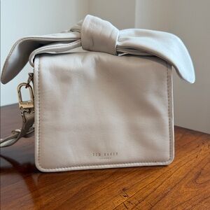 Ted Baker off white Bow Crossbody Bag